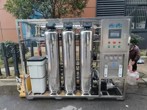 Penjualan Pabrik Pabrik Pengolahan Air Murni Minum Ro untuk Sistem Pemurnian Mesin Osmosis Terbalik Komersial