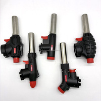 Chalumeau de cuisine rechargeable durable, directement de l'usine, pistolet à flamme, torche à jet pour chef, torche à gaz butane pour grillades et allumage de feux