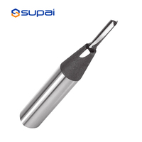 Fraise droite SUPAL TCT à 3 positions sans dents en carbure monobloc OEM pour la coupe rapide du bois