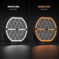 BRTLED - Barras de Luz LED de 7 Pulgadas, Lámpara de Trabajo y Conducción con Haz de Luz Concentrado y Amplio para Camiones, Barcos, Jeeps, Vehículos Todoterreno, Luz de Trabajo LED