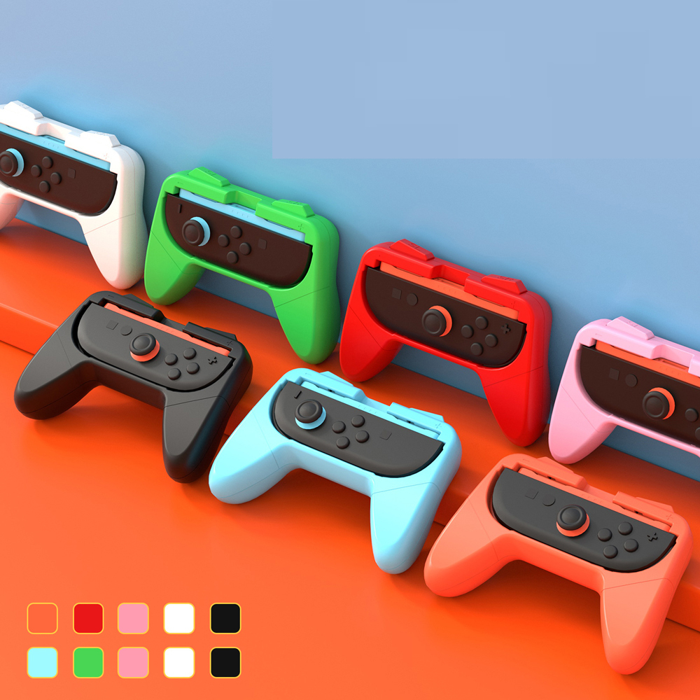 Colorful <strong>2025</strong> Handle Grips for Switch 2 Left Right Joystick Holder Plastic 2PCS Pack Handle Gaming Case <strong>Accessory</strong>