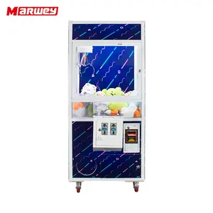 Factory Wholesale Custom Coin Operated Toy Arcade Claw Crane Machine Cheap Bill Operation Doll Claw Machine With Bill Acceptor