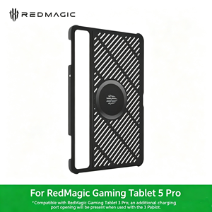Étui pour tablette de jeu RedMagic 5 Pro, anneau magnétique, coque arrière en PC, design de dissipation de chaleur - Product Image 1