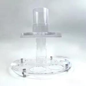 Tùy chỉnh chanukah Quà Tặng rõ ràng <span class=keywords><strong>Acrylic</strong></span> <span class=keywords><strong>bagel</strong></span> Cutter lucite <span class=keywords><strong>bagel</strong></span> Donut <span class=keywords><strong>Slicer</strong></span> với hình trụ xử lý cho passaver - Product Image 6