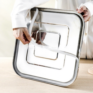 Contenitore Quadrato Sigillato in Acciaio Inox 304 <span class=keywords><strong>per</strong></span> <span class=keywords><strong>Olio</strong></span>, <span class=keywords><strong>Olio</strong></span> di Arachidi, Latte, Vino - Capacità 20-75L Stile Classico Cinese - Product Image 3