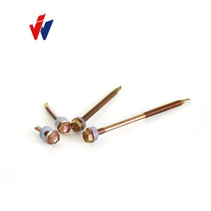 Tornillo para techo de acero metálico con arandela hexagonal <span class=keywords><strong>Tornillos</strong></span> autoperforantes para paneles sándwich - Product Image 5