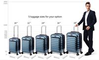 Valise à roulettes en polycarbonate PC 100% unique et tendance, fabriquée en Indonésie par GSP