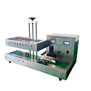 Selladora Eléctrica Automática de Aluminio para Escritorio, Precio de Fábrica, Sellado Continuo por Inducción para Latas de Bebidas, Botellas y Productos en General - Product Image 1