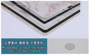 オールサイン住宅用プラスチックシート1220*2440mm * 3mm人工UV大理石壁パネル - Product Image 5