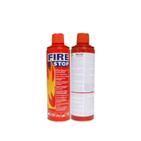 Extincteur mousse ignifuge de haute qualité pour voitures, 500 ml-1000 ml, pour l'utilisation de fluides et de produits chimiques