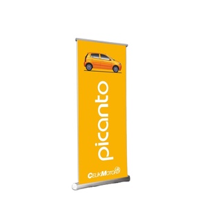 Venta al por mayor impresión personalizada 200x200 85cm <span class=keywords><strong>x</strong></span> 80cm pancarta enrollable o pancarta retráctil para exposición y evento de Feria Comercial - Product Image 2
