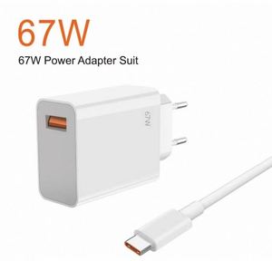 67W <b>USB</b> Turbo Charger for Redmi Note 14 13 12 11 Pro 6A Fast Charger Cable Travel Wall <b>Plug</b> Charger Power Adapter - Product Image 3