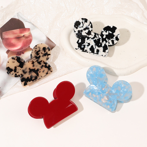 Venta caliente <span class=keywords><strong>Mickey</strong></span> <span class=keywords><strong>Mouse</strong></span> pelo garra clips acetato dibujos animados personalizado <span class=keywords><strong>Mickey</strong></span> garra clip para mujeres - Product Image 4