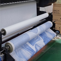 Papier de transfert par sublimation numérique à haut taux de transfert, 29 g/m², 64 pouces, 72 pouces de largeur, rouleau de papier de transfert par sublimation