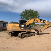 Excavatrice d'occasion de 20 tonnes, modèle Cat320d2L, provenant du Japon, avec pièces et moteur à injection directe Mitsubishi3066