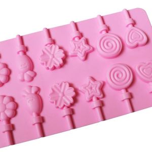 Molde de silicona de resina ecológico para caramelos duros y galletas con 12 cavidades en forma de frutas y corazones, muestra gratuita de fábrica, OEM/ODM - Product Image 2