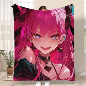 Nueva moda personalizada impresa 3D Anime Comic franela <span class=keywords><strong>manta</strong></span> personalizada con su logotipo - Product Image 6