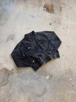 Ensemble de veste en jean respirante brodée sur mesure et pantalon en jean épais surdimensionné pour homme, style streetwear, collection automne
