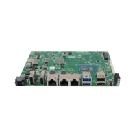 Carte mère industrielle de 4 pouces pour mini PC alimentée par Intel J6412/X6425E/N6210, interface de disque dur DDR4 SATA intégrée
