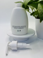 Bouteille à pompe en plastique HDPE de 250 ml personnalisable en gros, opaque et étanche