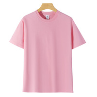 T-shirt à manches courtes en coton lourd 230g pour homme, été, t-shirt de base uni ample pour homme, t-shirt de marque tendance, vêtements blancs