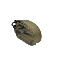 Sangle de fusil tactique réglable en polyester camouflage, double point d'attache, durable, accessoires pour la chasse - Grande Vente