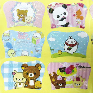 Vinilo impermeable y BOPP etiqueta adhesiva decorativa redonda Logotipo de estilo infantil para uso de impresión hoja o rollo paquete regalos promocionales - Product Image 5