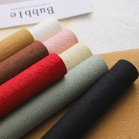 Papier d'emballage pour bouquet de fleurs Evergreenwrap, effet goutte d'eau, texture 3D, papier spécial, tendance