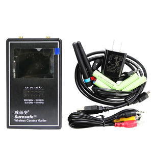 Détecteur de caméra <span class=keywords><strong>espion</strong></span> Vodasafe VS-123 NTSC/PAL/SECAM avec commutation automatique, scanner vidéo sans fil - Product Image 1