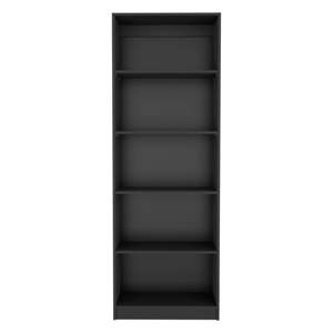 Étagère de rangement de bureau DB Home moderne à 4 niveaux en bois noir, fer et plastique - Product Image 3