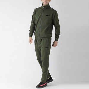 Conjunto deportivo de dos piezas de alta calidad para hombre, personalizado, para entrenamiento en el gimnasio, fitness al aire libre y correr - Product Image 1