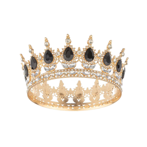 Casque de couronne de mariée de style simple vente chaude pour les décorations de mariage pour la tenue d'anniversaire ou la couronne de reine des enfants - Product Image 1