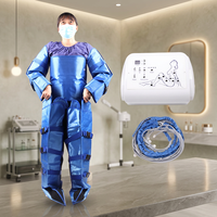 Appareil de pressothérapie aérienne pour drainage lymphatique, combinaison de compression, machine de massage détoxifiante et amincissante, soulagement de la douleur, remodelage corporel, système de drainage lymphatique