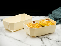 Plateau de cuisson en bois de qualité alimentaire, écologique, résistant à la chaleur, moules à pain jetables en bois, plateau de service à pizza en bois