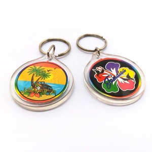 China Manufacturer Cheap Wholesale Promotional Gifts Cute Personalized Blanks <b>Custom</b> Acrylic <b>Keychains</b> - Product Image 3