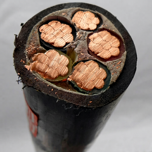 Copper Aluminum 3-5 Core 35-150 Sq mm PVC Insulation Armoured Low Voltage <b>Power</b> <b>Cable</b> for Construction Use - Product Image 1