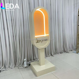 Cabina Telefónica Personalizada LEDA para Bodas, Cabina de Fotos con Audio para Invitados, Soporte de Metal para Libro de Visitas con Audio - Product Image 6