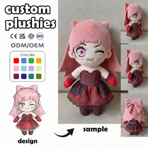 Muñecos de Peluche Personalizados con MOQ Bajo, Gorra de Béisbol de Animales, Personaje de Videojuego, Mercancía de <span class=keywords><strong>Badtz</strong></span> <span class=keywords><strong>Maru</strong></span>, Ropa Personalizada para Muñecos de Peluche - Product Image 5