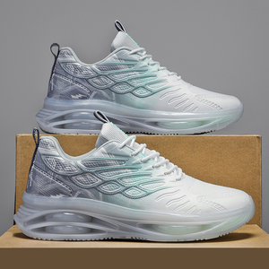 Nuevos Zapatos Deportivos Casuales Ultraligeros para Hombre, Primavera/Verano, con Suela Suave Antideslizante, Parte Superior de Malla, con Cordones, Estilo Popular para Caminar - Product Image 2