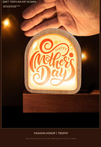 Cadre <span class=keywords><strong>photo</strong></span> en bois massif en acrylique personnalisé CJH, veilleuse, interrupteur à tirette, personnages <span class=keywords><strong>de</strong></span> dessins animés, souvenirs d'animaux <span class=keywords><strong>de</strong></span> compagnie, lampe <span class=keywords><strong>de</strong></span> chevet, lampe <span class=keywords><strong>de</strong></span> bureau - Product Image 6