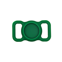 Étui Airtag lumineux en Silicone Anti-perte pour traceur de chiens, collier, chat, coloré, protecteur, étiquette aérienne