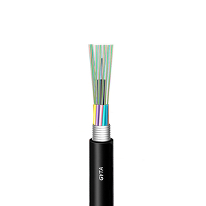 Cable de Fibra Óptica Blindado Monomodo para Exteriores GLGW GYTA, Tubo Suelto, Cinta de Aluminio, Cubierta de PE, G652D, 2~288 Hilos, para Ducto y Aéreo - Product Image 3