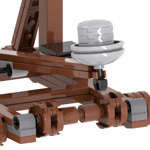 MOC5021Series Catapulte médiévale Blocs <span class=keywords><strong>de</strong></span> construction MOC DIY Guerres Attaque d'une ville Armes Briques assemblées Jouets pour enfants Cadeau Juguetes - Product Image 4