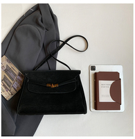 Sac bandoulière femme tendance printemps-été, nouveau style rétro, sac à main multifonctionnel en polyester avec fermeture éclair