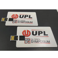 Logo sans USB 2GB 4GB 16GB 32GB Carte cadeau Memoria Disk Carte de visite Clés USB Carte de crédit Clé USB Clé USB