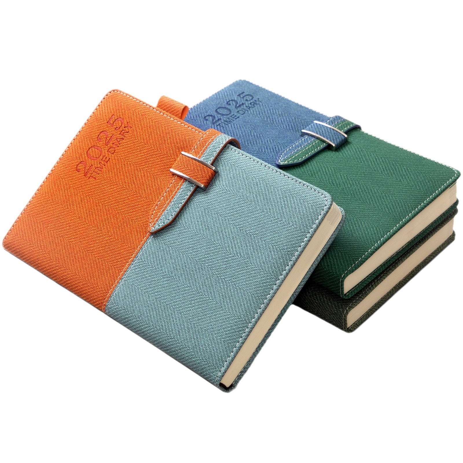 <strong>2026</strong> Simple Style Journals French Spanish Dairy Books Custom Logo 365 Calendar <strong>Notebook</strong> for School