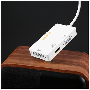 CableCreation Convertidor USB-C a VGA/DVI Hembra 3 en 1, Nuevo, Compatible con <span class=keywords><strong>S22</strong></span> <span class=keywords><strong>Ultra</strong></span> y MacBook Pro - Product Image 4
