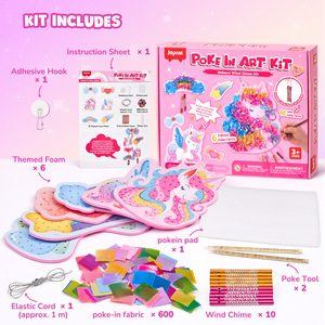 Giocattoli Educativi Joycat, Set Creativo Campanello a Vento Unicorno, Kit Artistico e Artigianale per l'Educazione Precoce, Giocattolo Fai-da-Te per Bambini - Product Image 3