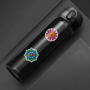 50pcs Mandala Graffiti Stickers Mobile Phone Computer Water Cup Decoration Stickers Notebook Waterproof Hand Tent Stickers