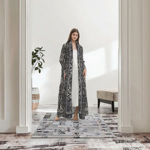 มิยาเกะ ผ้าพลีท 2025 แฟชั่นใหม่ สไตล์วินเทจ ไซส์พลัส ผ้าโพลีเอสเตอร์ อาบายะ ผู้หญิง สง่างาม แขนยาว ยืดได้สี่ทิศทาง ป้องกันไฟฟ้าสถิต - Product Image 3